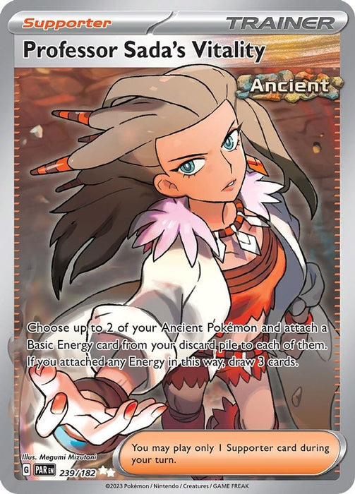 Professor Sadas Vitality 239 182 (#239/182) (SV04: Paradox Rift) Near Mint Holofoil