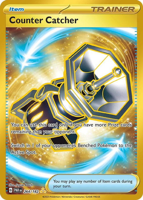 Counter Catcher 264 182 (#264/182) (SV04: Paradox Rift) Near Mint Holofoil