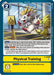 Physical Training (Blast Ace Box Topper) (#P-105 P) (Digimon Promotion Cards) Near Mint Foil