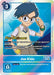 Joe Kido (#BT14-083 R) (Blast Ace Pre-Release Cards)