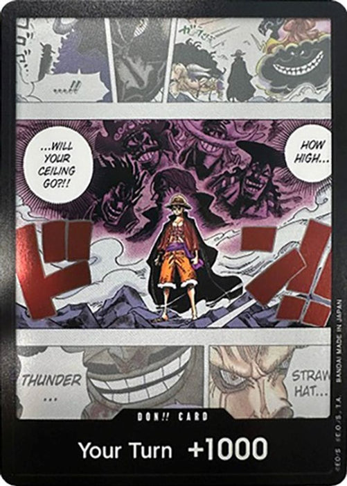 DON!! Card (Manga) (Double Pack Set Volume 2) () (Awakening of the New Era) Near Mint Foil