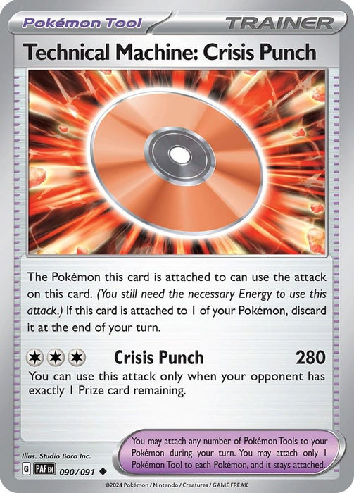 Technical Machine Crisis Punch (#090/091) (SV: Paldean Fates)