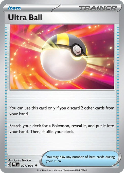 Ultra Ball (#091/091) (SV: Paldean Fates)