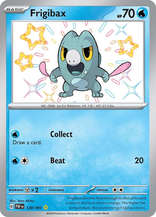 Frigibax - 128/091 (#128/091) (SV: Paldean Fates) Near Mint Holofoil