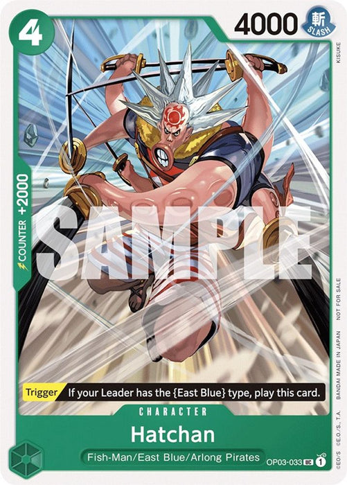 Hatchan (Tournament Pack Vol. 6) (#OP03-033) (One Piece Promotion Cards) Near Mint