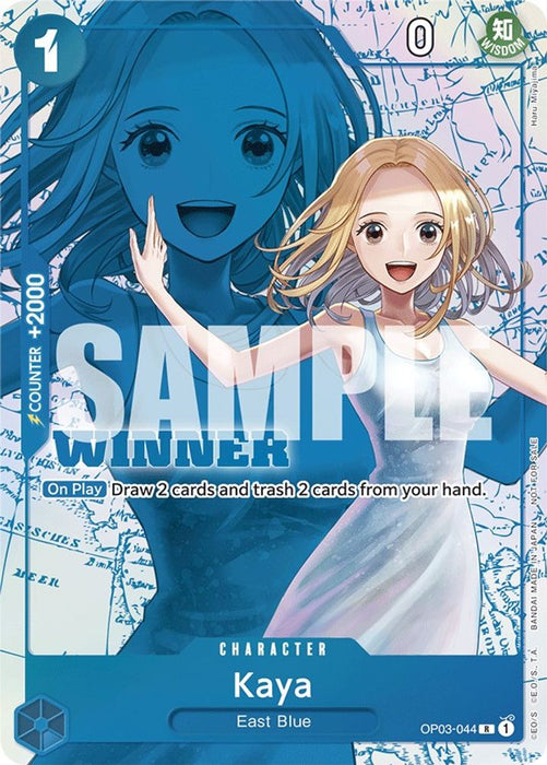 Kaya (Winner Pack Vol. 6) (#OP03-044) (One Piece Promotion Cards) Near Mint Foil