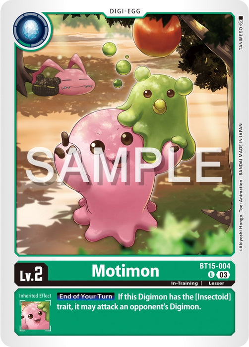Image for Motimon (BT15-004 U) - Digimon Card Game