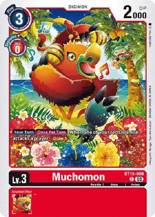 Muchomon (#BT15-008 C) (Exceed Apocalypse) Near Mint
