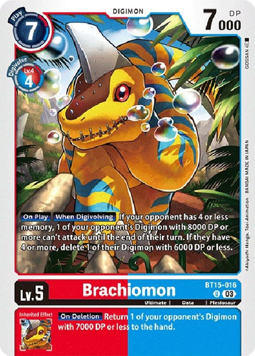 Brachiomon (#BT15-016 U) (Exceed Apocalypse) Near Mint