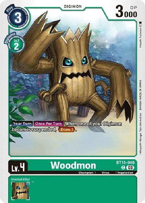 Woodmon (#BT15-046 C) (Exceed Apocalypse) Near Mint
