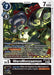 WaruMonzaemon (#BT15-065 U) (Exceed Apocalypse Pre-Release Cards) Near Mint Foil