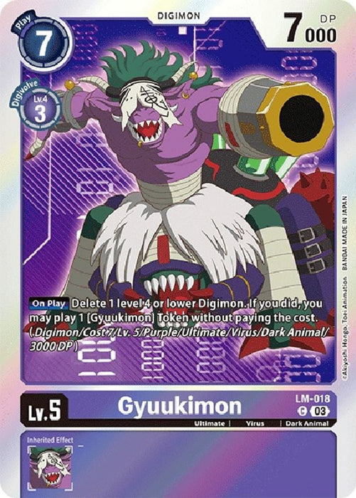 Gyuukimon (English Exclusive) (#LM-018 C) (Exceed Apocalypse) Near Mint Foil