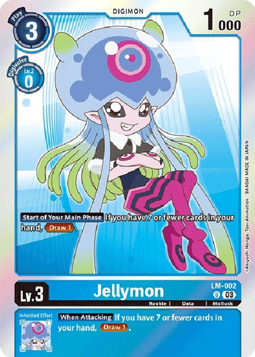 Jellymon (English Exclusive) (#LM-002 U) (Exceed Apocalypse) Near Mint Foil