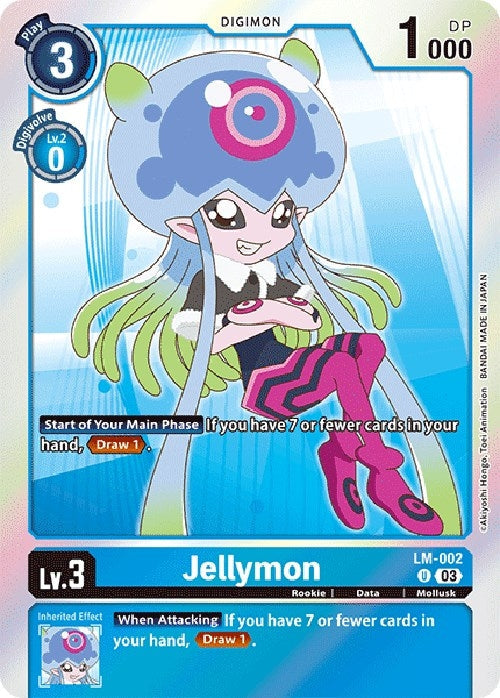 Image for Jellymon (English Exclusive) (LM-002 U) - Digimon Card Game
