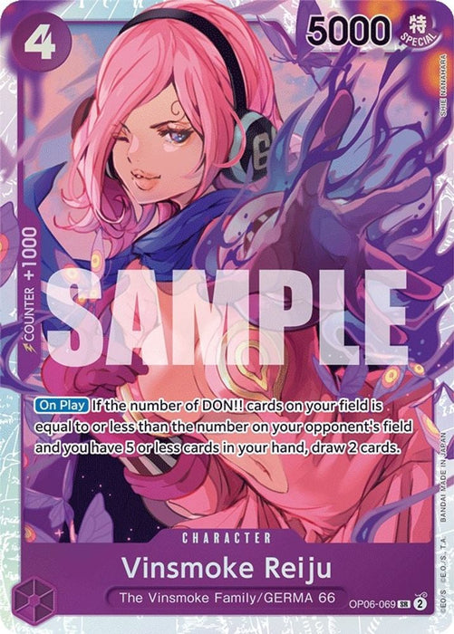 Vinsmoke Reiju 069 (#OP06-069) (Wings of the Captain) Near Mint Foil