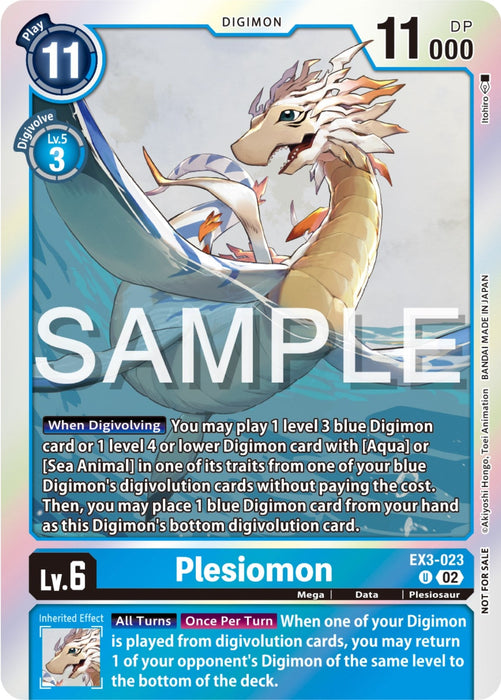 Plesiomon (Event Pack 6) (EX3-023 U)