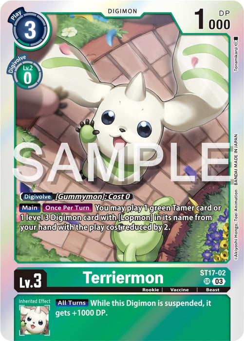 Image for Terriermon (ST17-02 SR) - Digimon Card Game