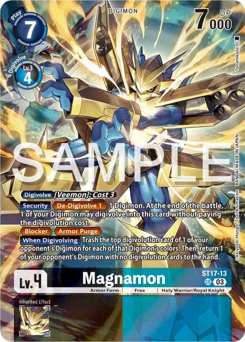 Image for Magnamon (ST17-13 SR) - Digimon Card Game