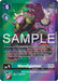 Wendigomon Advanced Deck Set Double Typhoon Secret Pack (#ST17-04 U) (Starter Deck 17: Double Typhoon Advanced Deck Set) Near Mint Foil