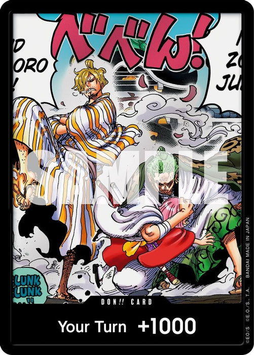 DON!! Card (Alternate Art) () (Wings of the Captain) Near Mint Foil