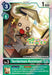 Terriermon Assistant (Reprint) (#EX4-033 R) (Starter Deck 17: Double Typhoon Advanced Deck Set Pre-Release Cards) Near Mint Foil