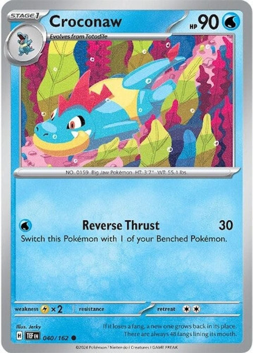 Croconaw (#040/162) (SV05: Temporal Forces)