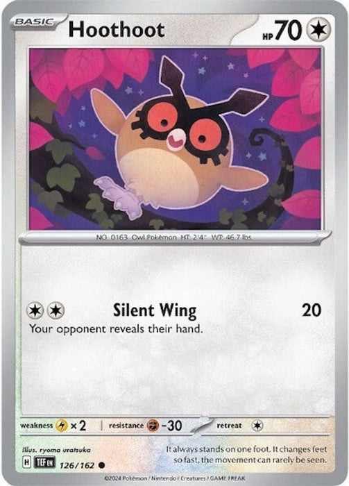 Hoothoot (#126/162) (SV05: Temporal Forces) Near Mint