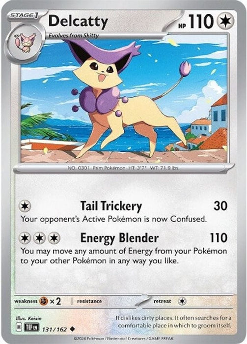 Delcatty (#131/162) (SV05: Temporal Forces) Near Mint Reverse Holofoil