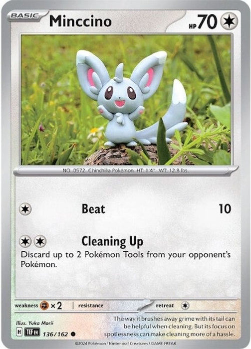 Minccino 136 162 (#136/162) (SV05: Temporal Forces) Near Mint