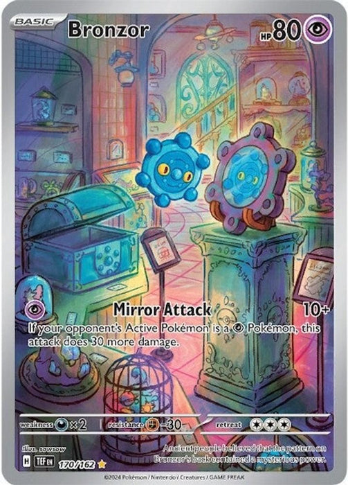 Bronzor - 170/162 (#170/162) (SV05: Temporal Forces) Near Mint Holofoil