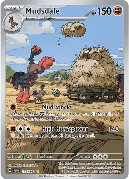 Mudsdale - 175/162 (#175/162) (SV05: Temporal Forces) Near Mint Holofoil