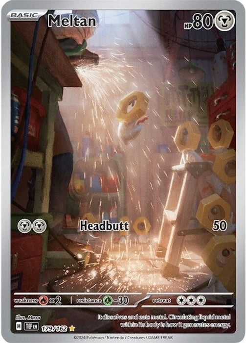 Meltan - 179/162 (#179/162) (SV05: Temporal Forces) Near Mint Holofoil