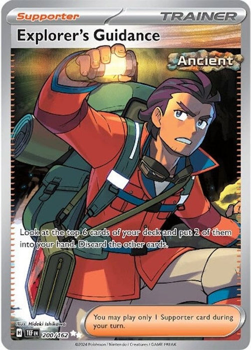 Explorers Guidance 200 162 (#200/162) (SV05: Temporal Forces) Near Mint Holofoil
