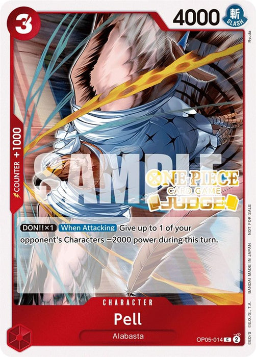 Pell (Judge Pack Vol. 3) (#OP05-014) (One Piece Promotion Cards) Near Mint Foil