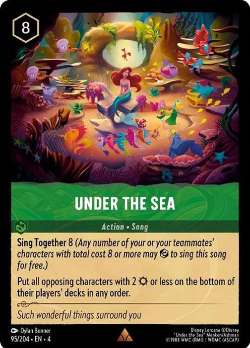 Under the Sea (#95/204) (Ursula's Return) Near Mint