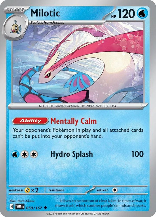 Milotic (#050/167) (SV06: Twilight Masquerade)