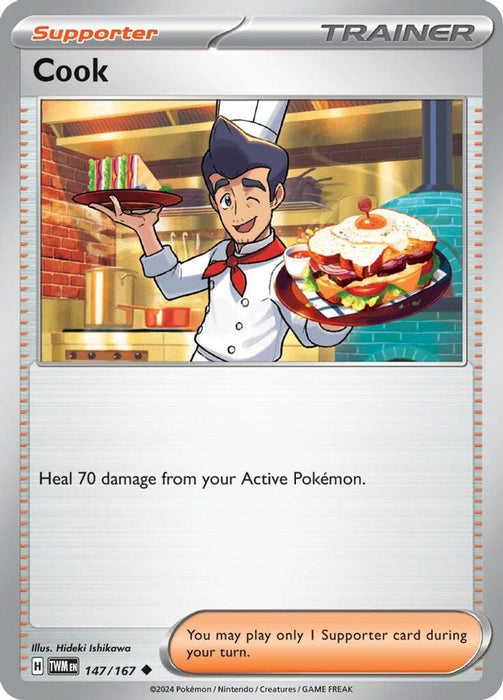 Cook (#147/167) (SV06: Twilight Masquerade)