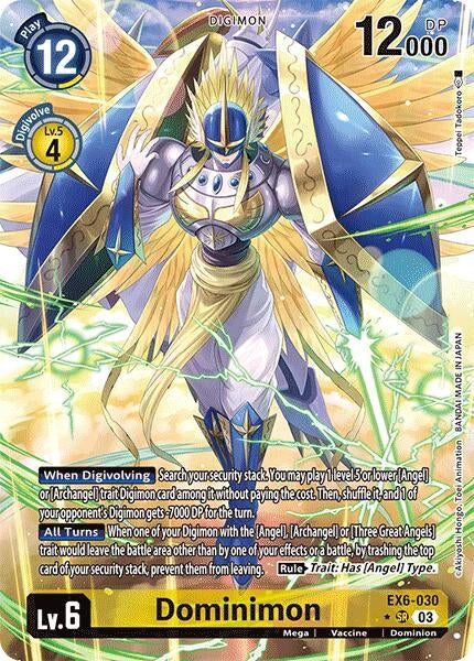 Image for Dominimon (Alternate Art) (EX6-030 SR) - Digimon Card Game
