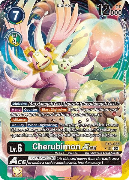 Image for Cherubimon ACE (Alternate Art) (EX6-035 SR) - Digimon Card Game