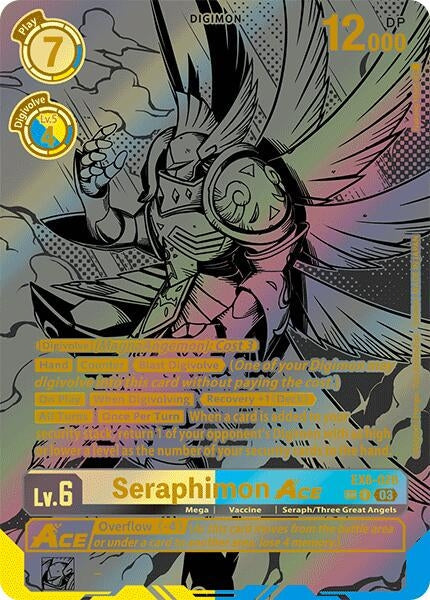 Image for Seraphimon ACE (Textured) (EX6-028 R) - Digimon Card Game