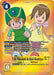 T.K. Takaishi & Kari Kamiya (Box Promotion Pack: Infernal Ascension) (#EX6-063 U) (Infernal Ascension) Near Mint Foil