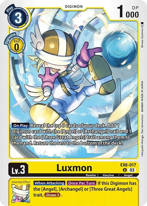Luxmon (#EX6-017 U) (Infernal Ascension) Near Mint