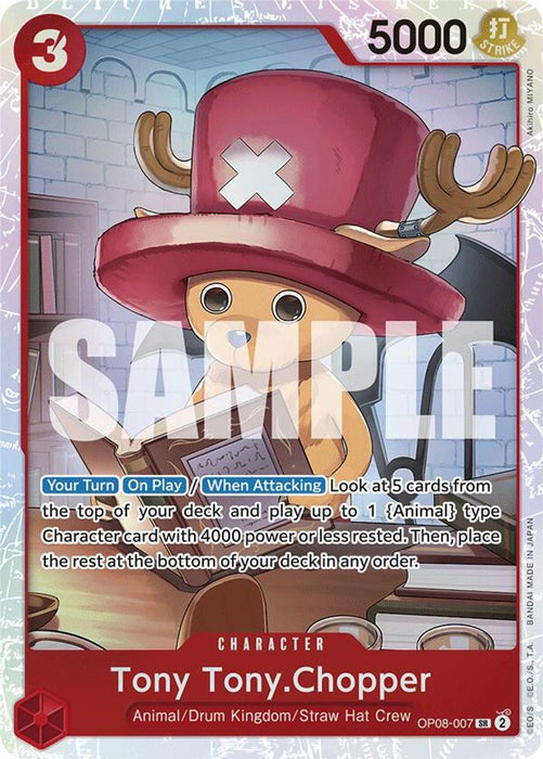 Tony Tony.Chopper (007) (#OP08-007) (Two Legends) Near Mint Foil