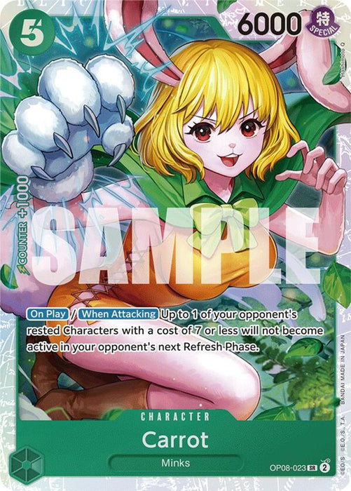 Carrot (023) (#OP08-023) (Two Legends) Near Mint Foil