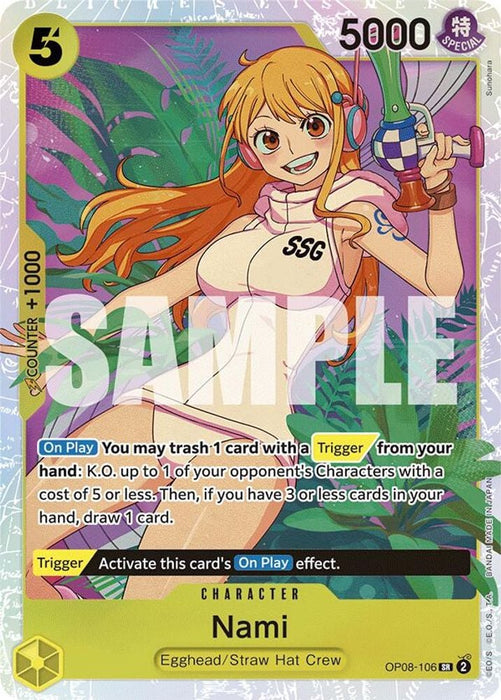 Nami (#OP08-106) (Two Legends) Near Mint Foil