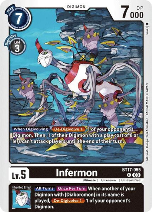 Infermon (#BT17-055 C) (Secret Crisis) Near Mint