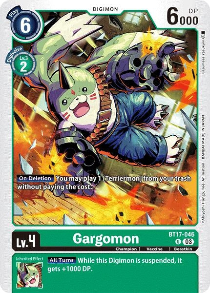 Image for Gargomon (BT17-046 U) - Digimon Card Game