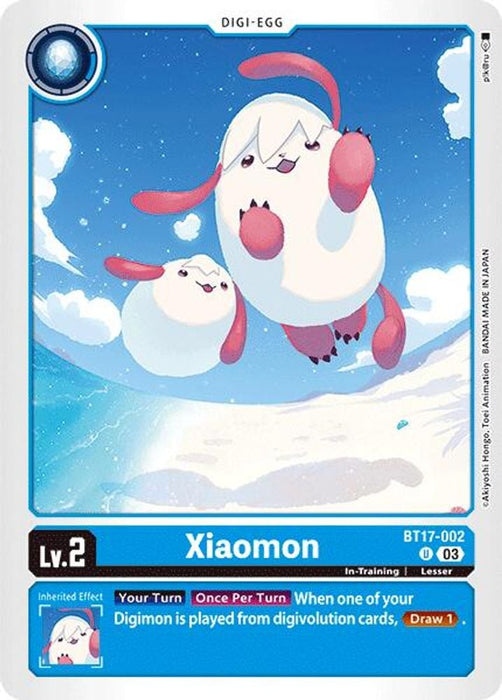Xiaomon (#BT17-002 U) (Secret Crisis) Near Mint