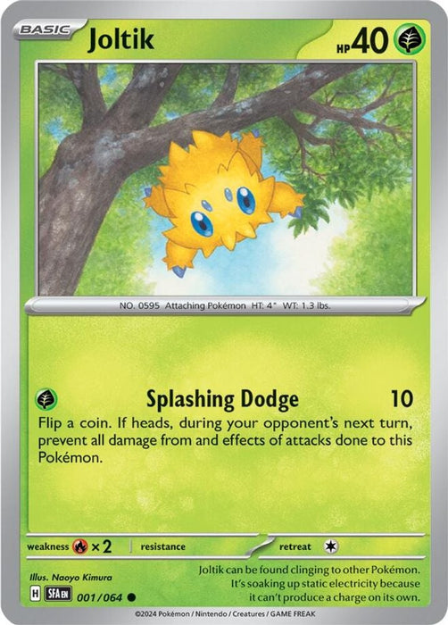 Joltik (#001/064) (SV: Shrouded Fable) Near Mint Reverse Holofoil