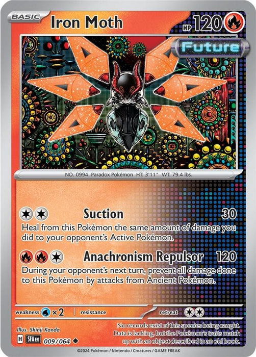 Iron Moth (#009/064) (SV: Shrouded Fable) Near Mint Reverse Holofoil